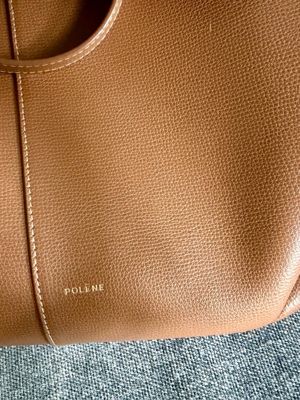 Polene Large Cyme tote Camel - Picture 3 of 8